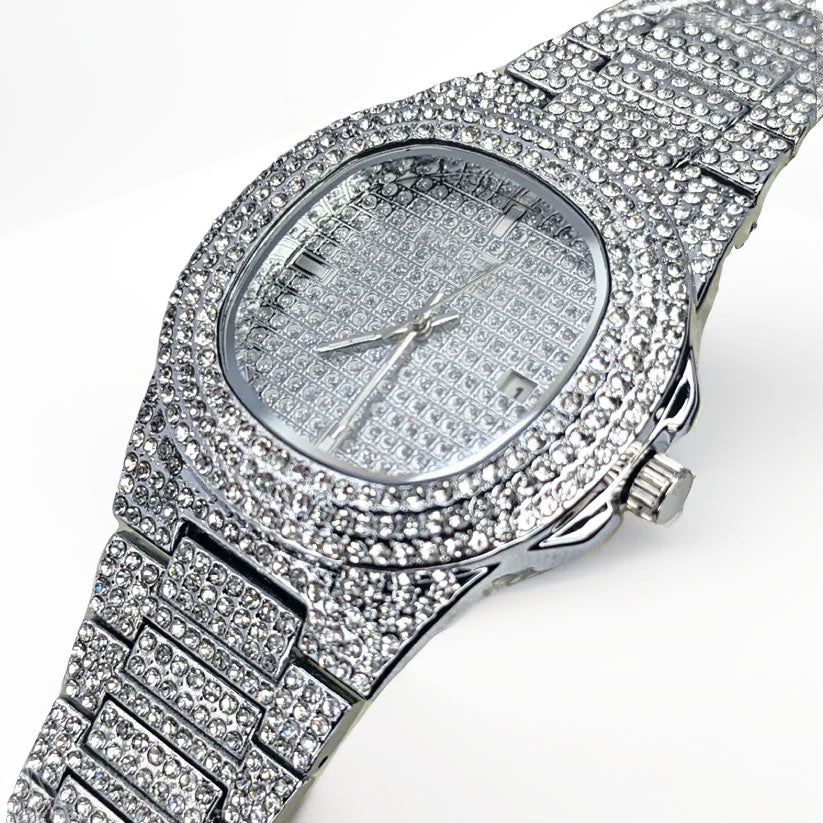 P-P SILVER ICE WATCH