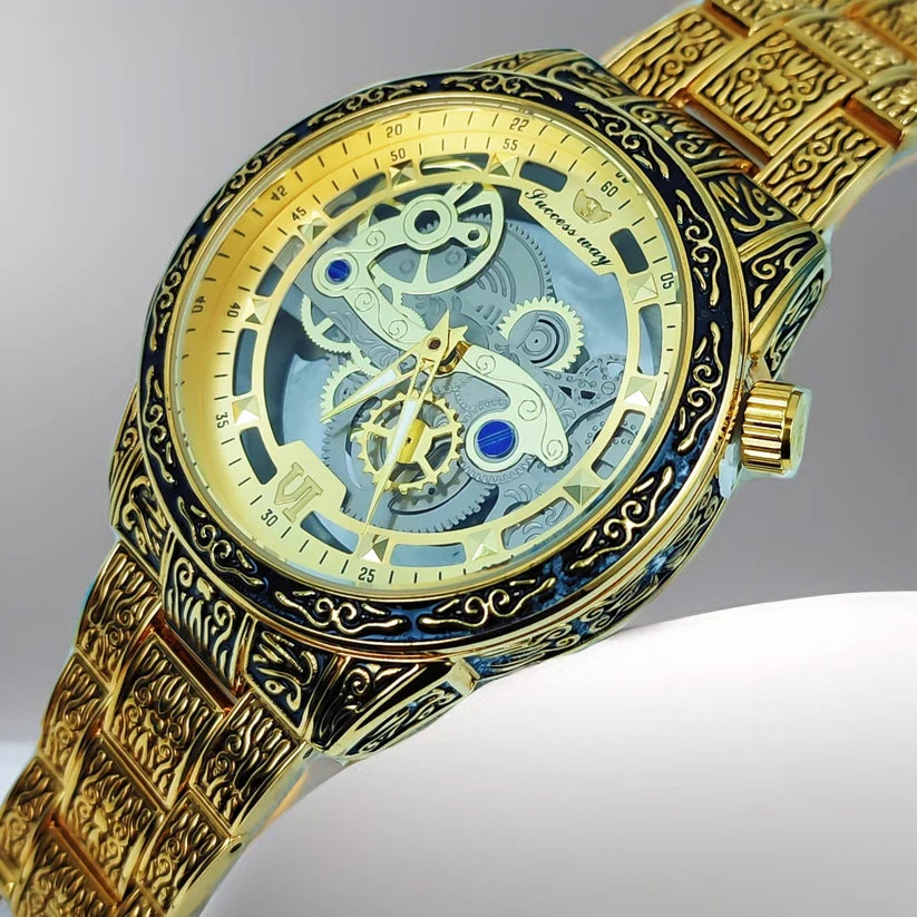 Arabic Gold Watch For Men