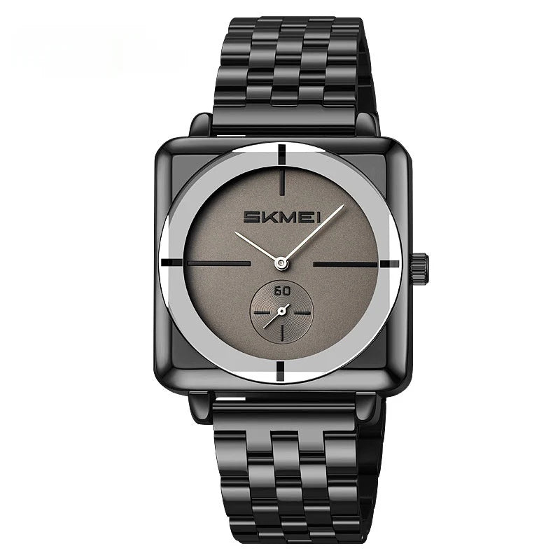 Minimal Elegant Square Desgin - Black/Titanium