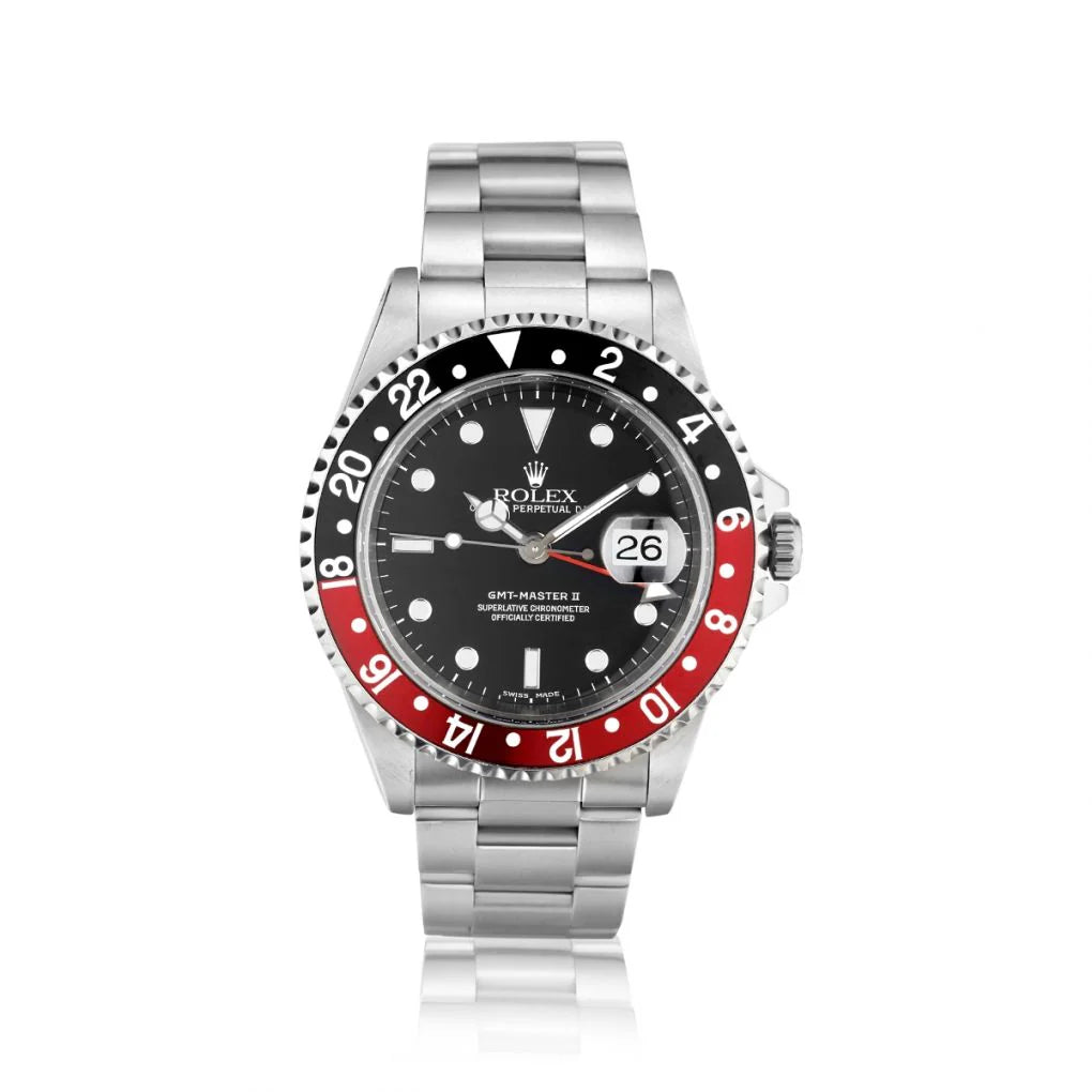 RLX Red & Black Split Ceramic Bezel