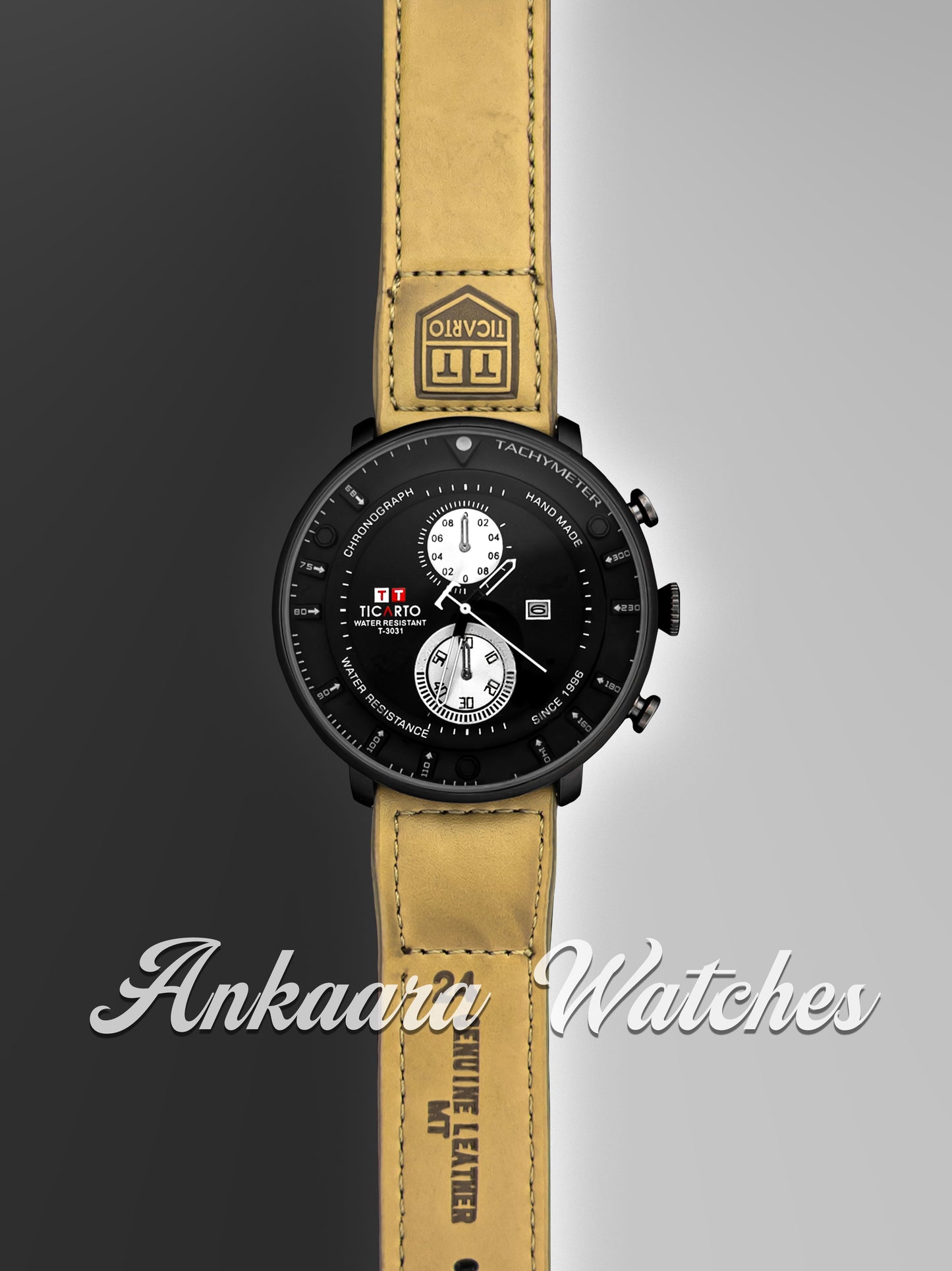 Unique Brown Sports Watch for Men