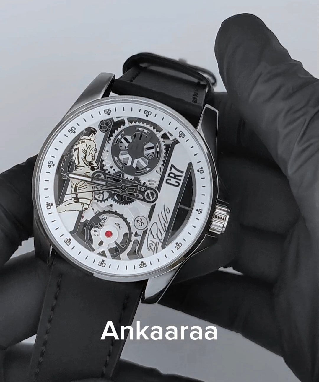 Ronaldo Strap Watch Black