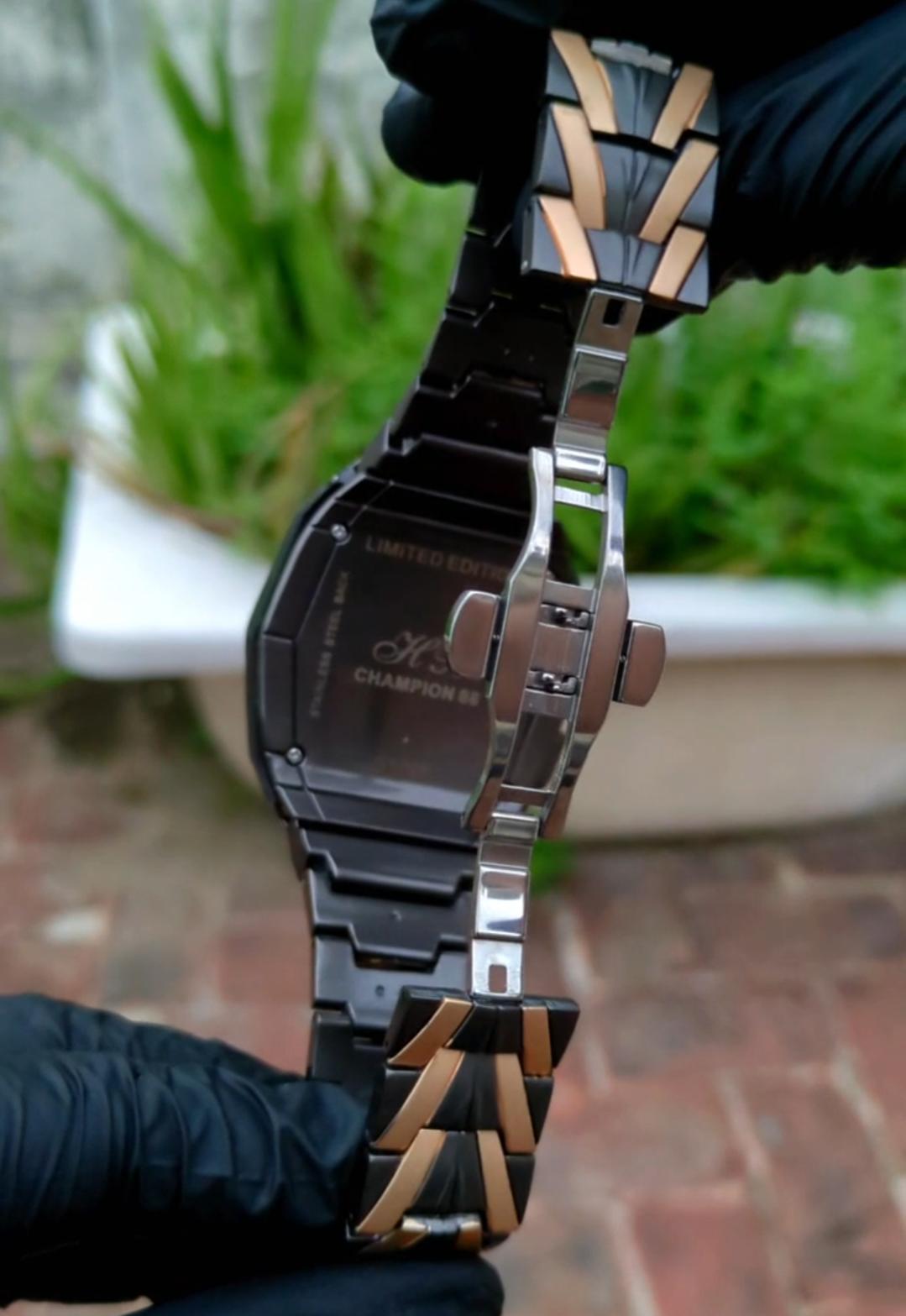 Spider Watch in Dual Tone