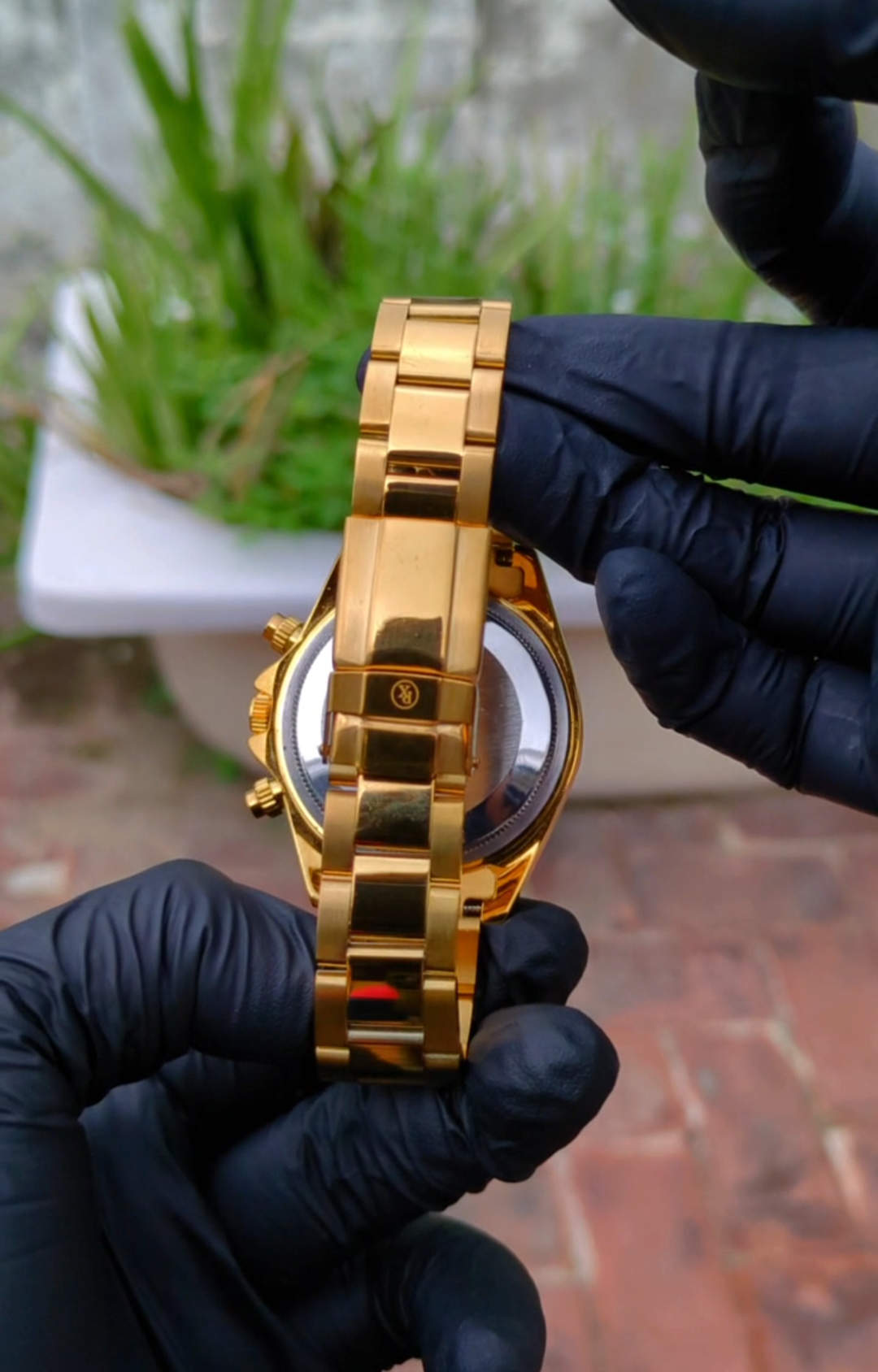 Gold Daytona style Men Fashionable Watch