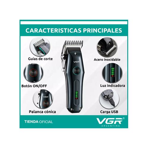 VGR V-969 Hair Clipper Rechargeable Electric Trimmer Kit