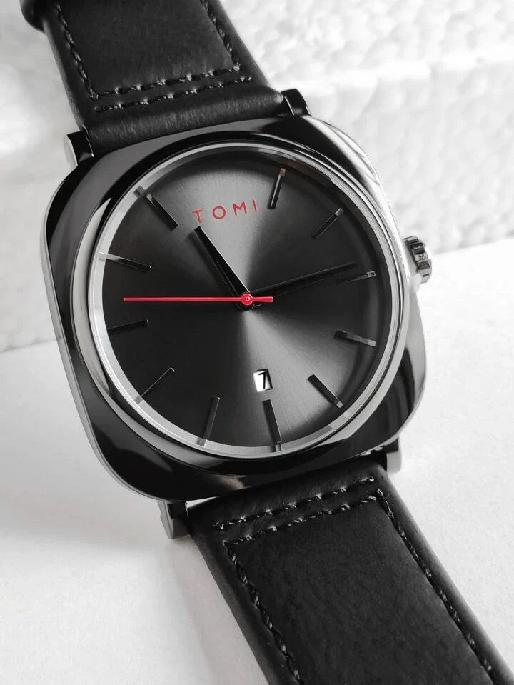 TOMI Full Black Watch For Men