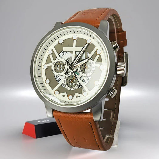 Brown Strap Watch MB