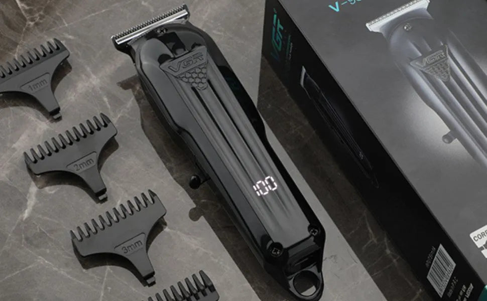 VGR V-982 Digital Display Professional Cordless Hair Clipper