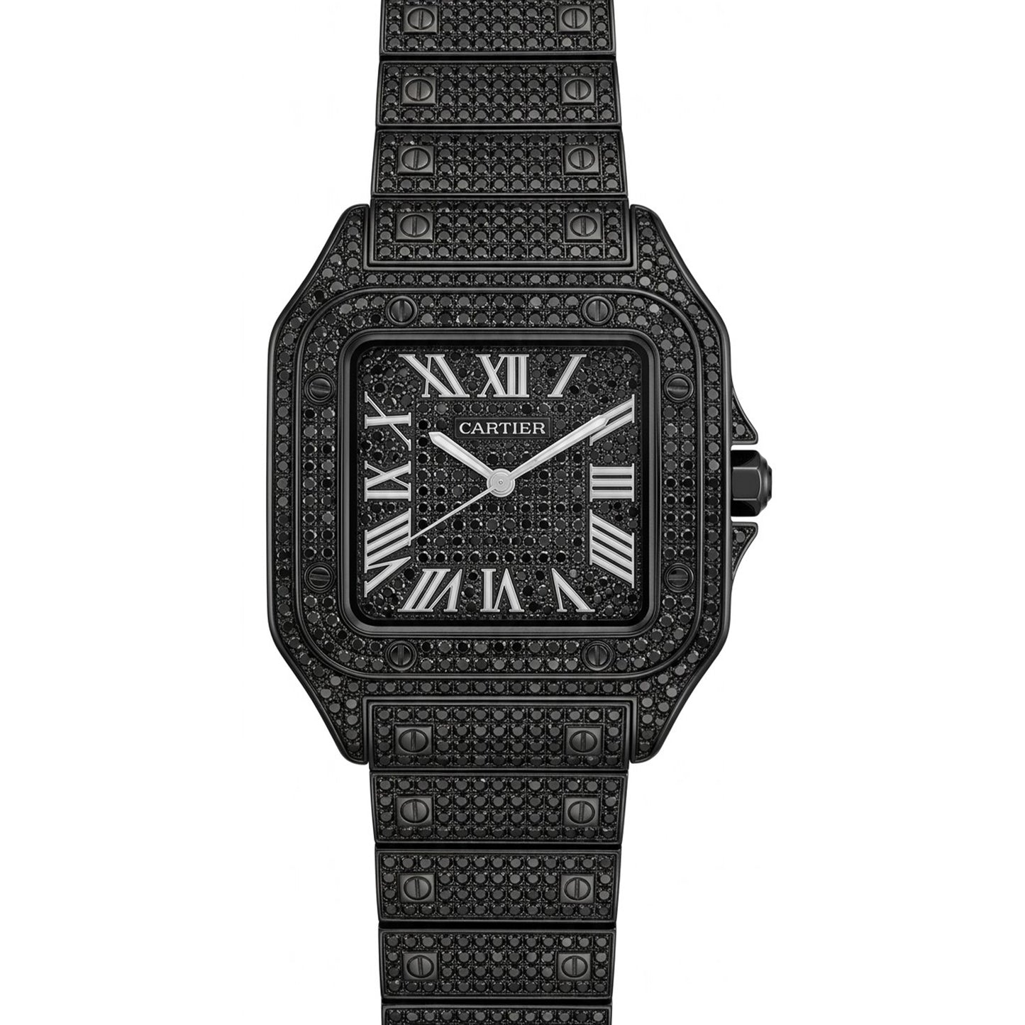 C - Black Stone Watch For Men MAX (205 grms)