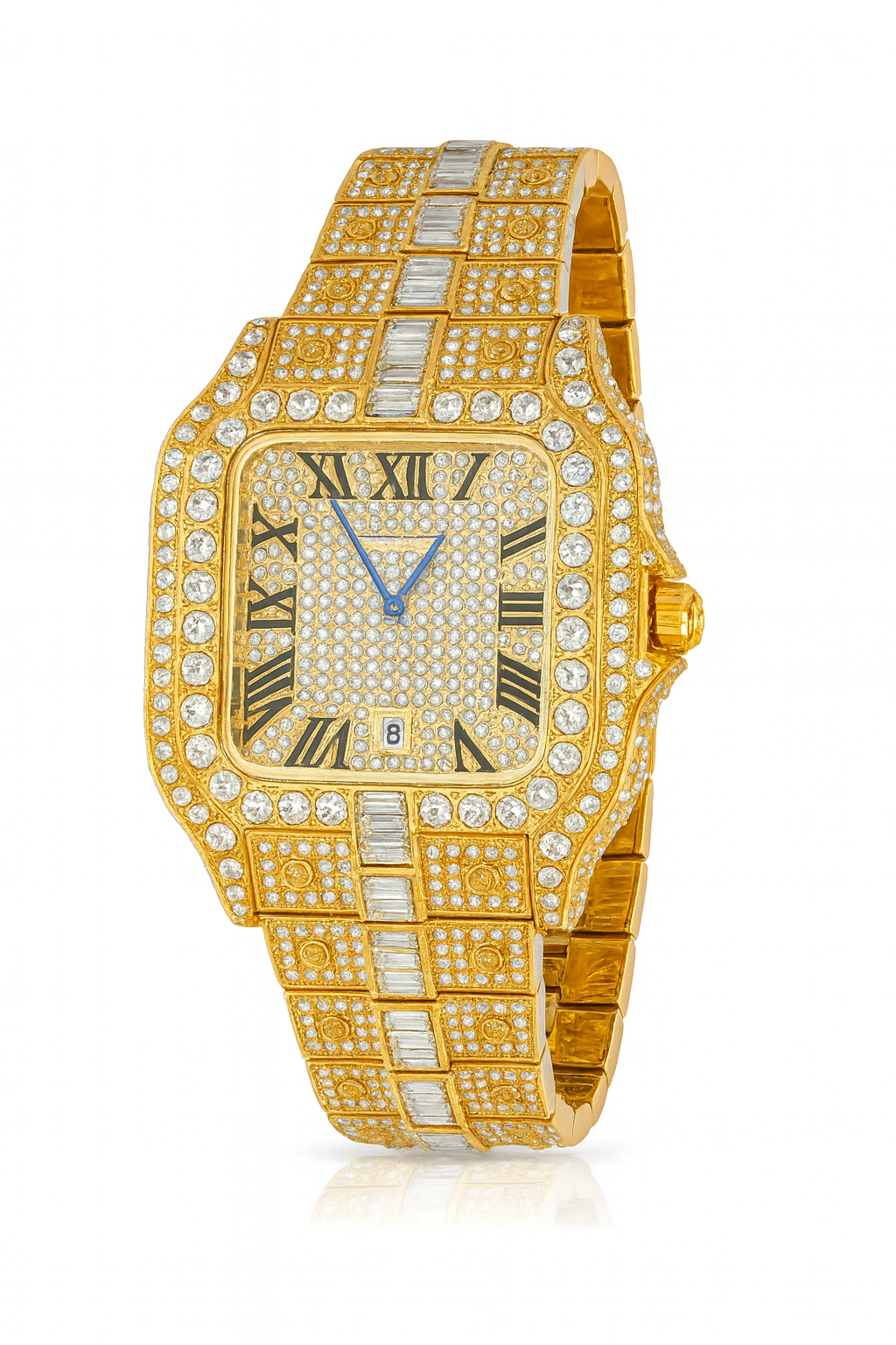 Cart Full Ice watch for men Silver