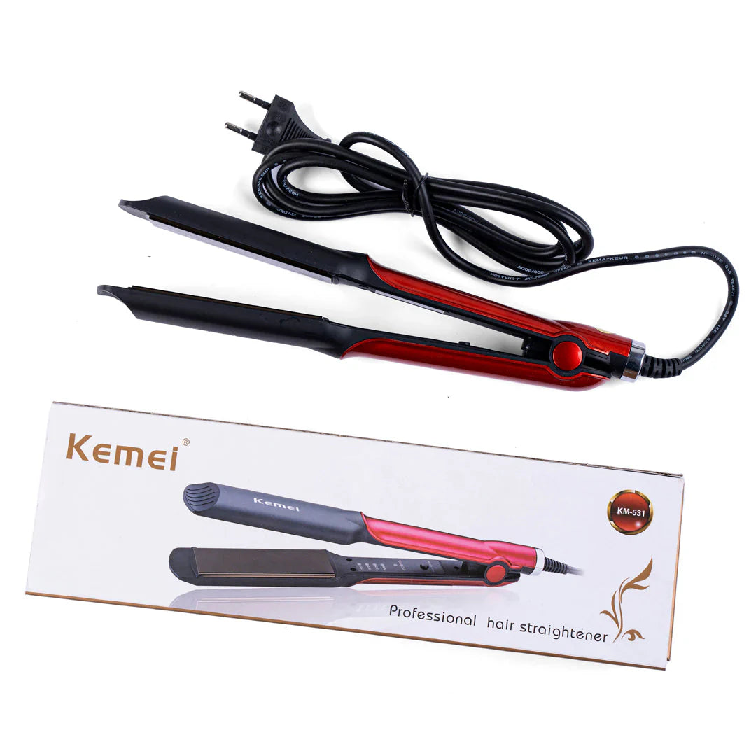 Kemei KM 531 Professional Hair Straightener with Digital temperature ANKARA STYLES