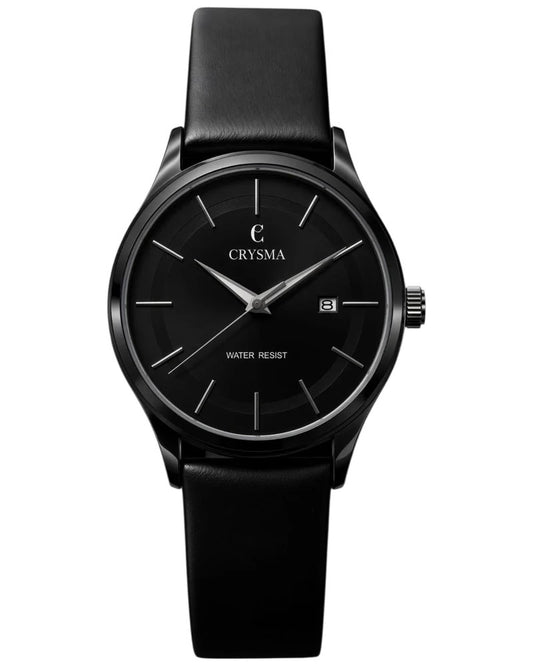 Crysma CRL1046 Stomic Pure Leather Band Watch