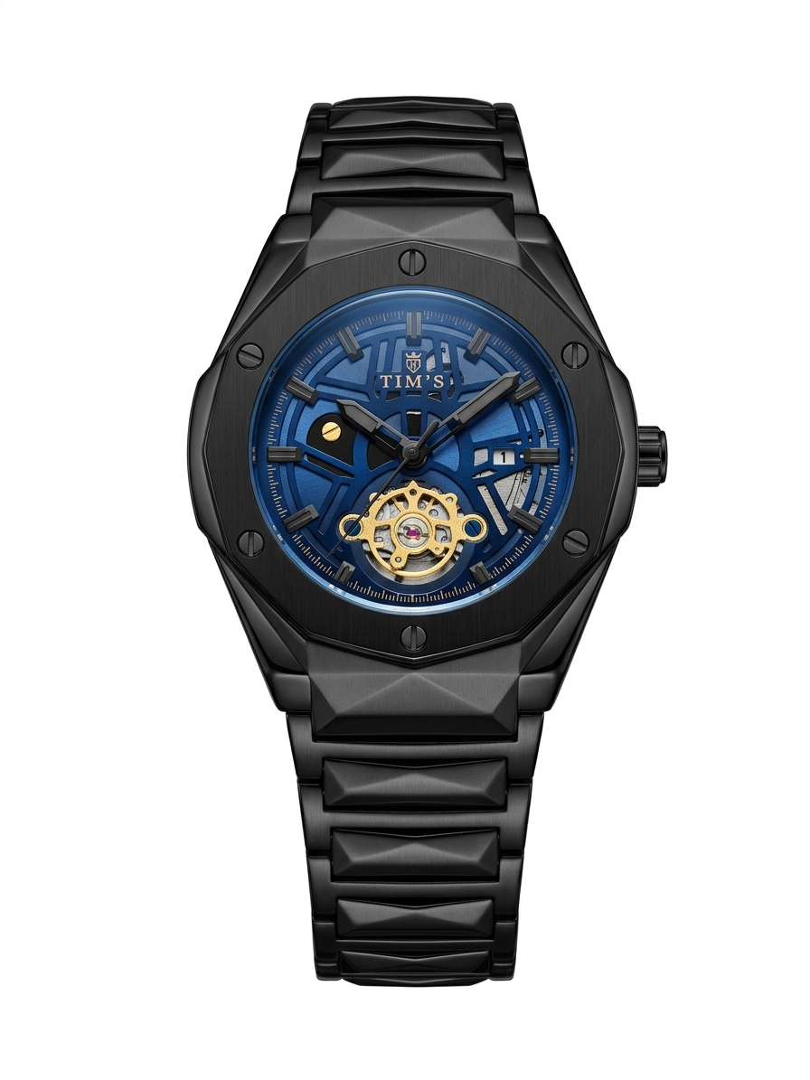 Ankaaara Midnight Cobalt Skeleton