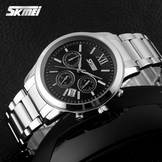 Metal Band Men Watch