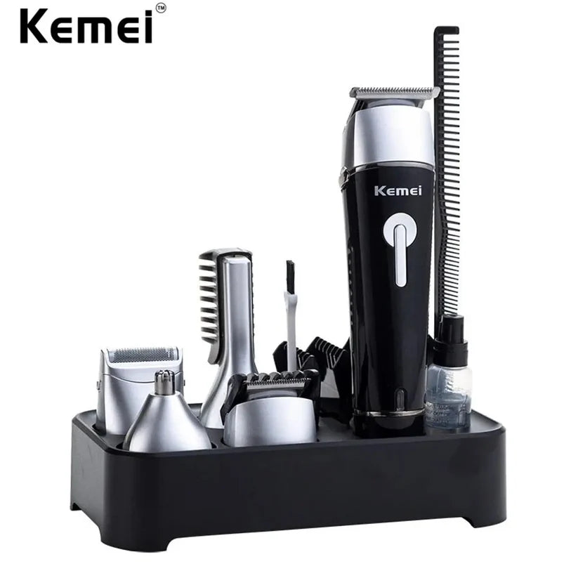 DALING 3 In 1 cpmact size Rechargeable Hair Clipper Shaver beard Styling Hair Removal machine