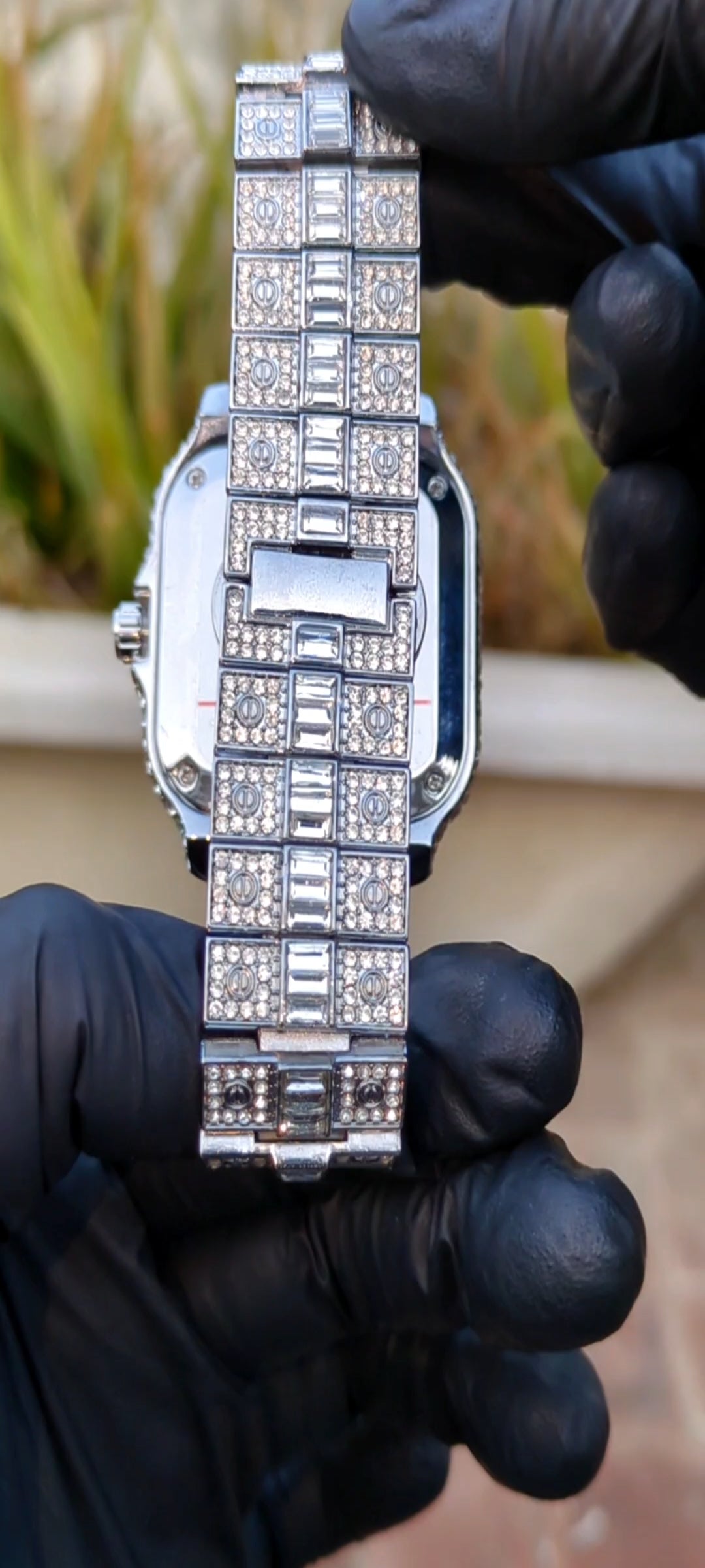 Cart Full Ice watch for men Silver