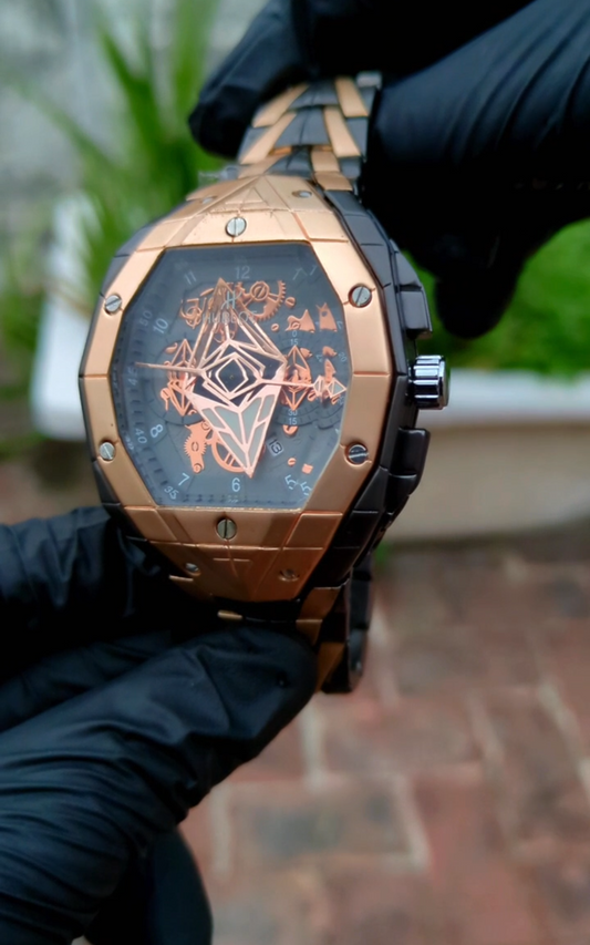 Spider Watch in Dual Tone