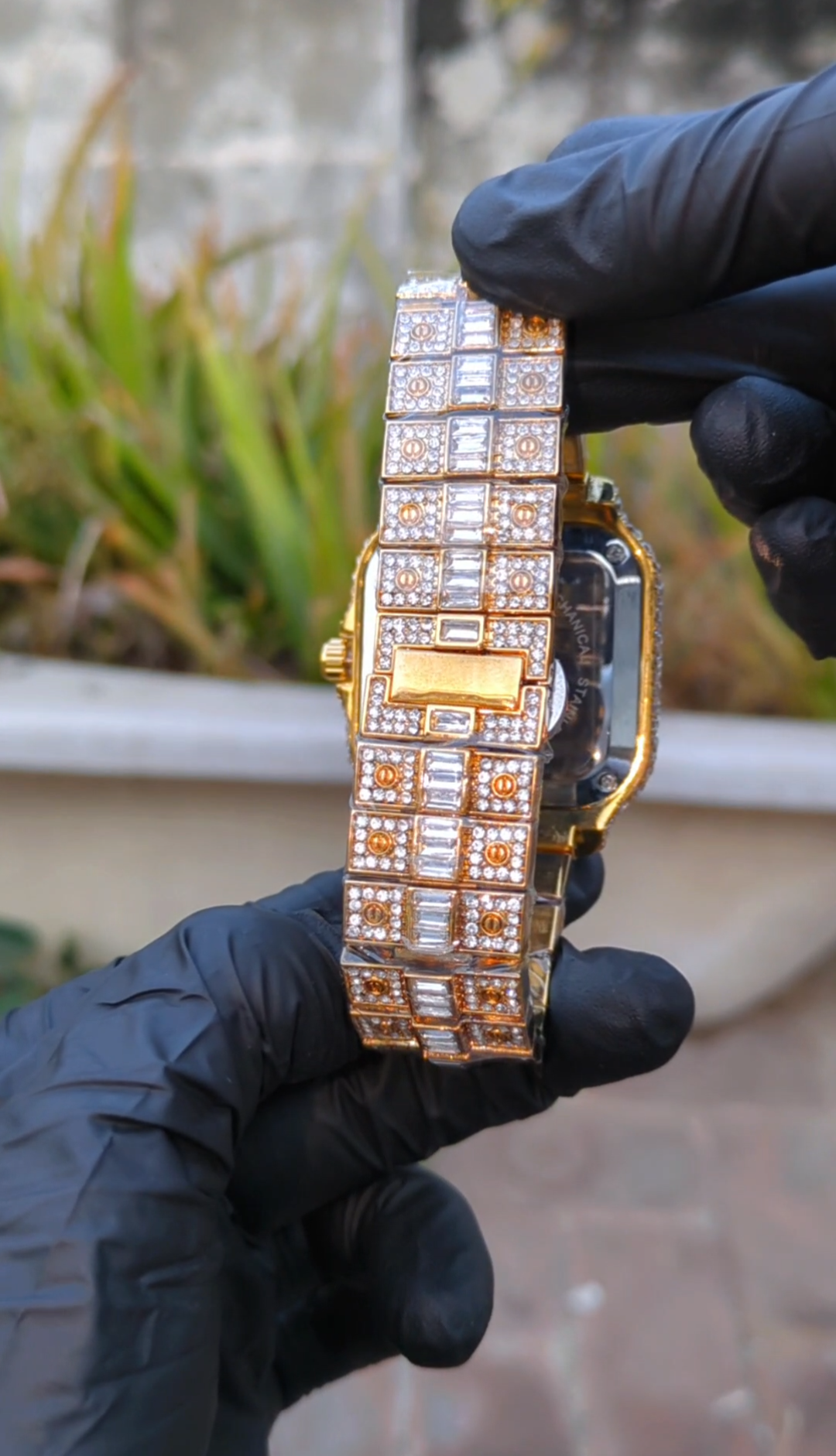 Cart Full Ice watch for men GOLD and Silver