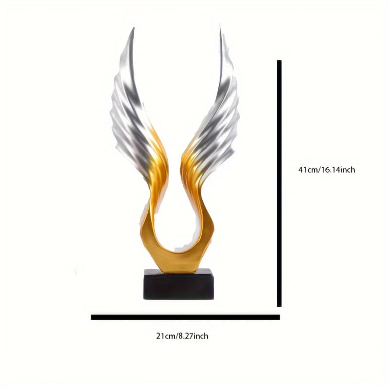 Artistry Wings Fling High Desktop Sculpture Decoration Piece