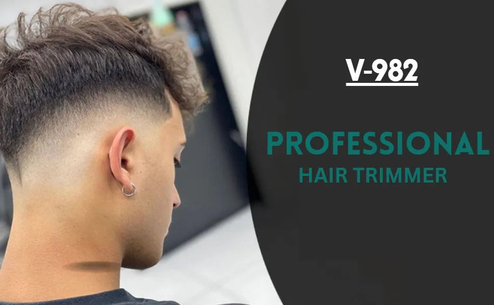VGR V-982 Digital Display Professional Cordless Hair Clipper