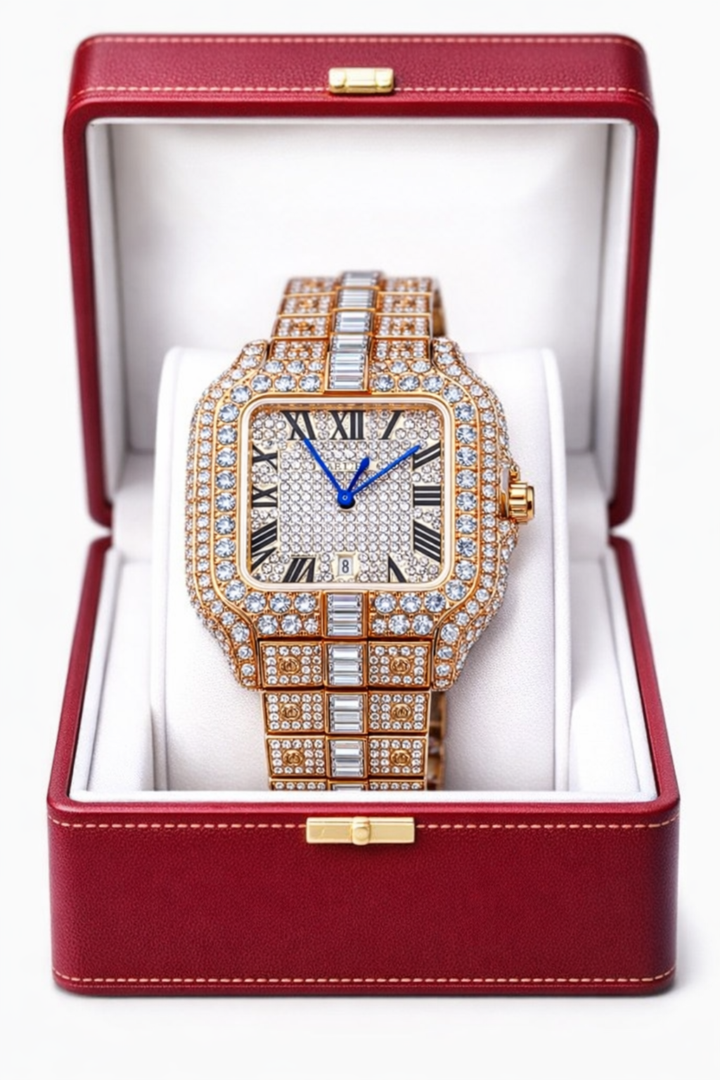 Cart Full Ice watch for men GOLD and Silver