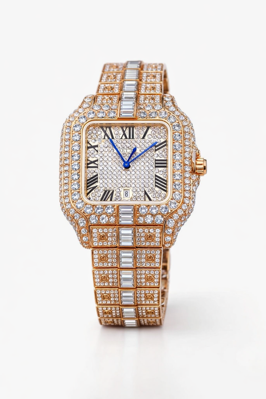 Cart Full Ice watch for men GOLD and Silver