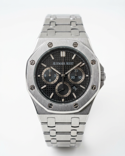 A&P Men Silver Watch For Men