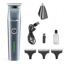 DALING 3 In 1 cpmact size Rechargeable Hair Clipper Shaver beard Styling Hair Removal machine