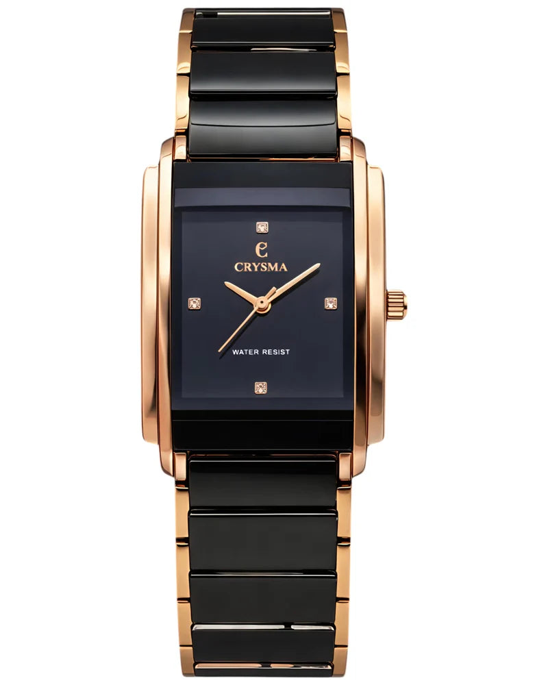 Crysma Elaris Black/Rose Gold