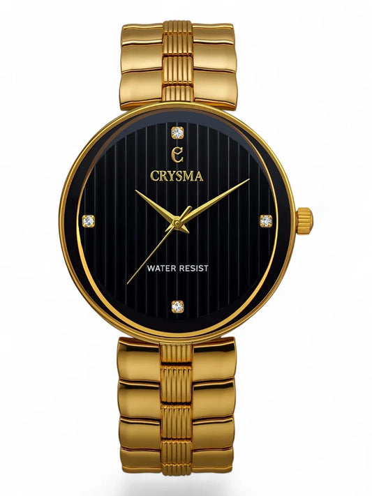 Crysma Flow Golden Black